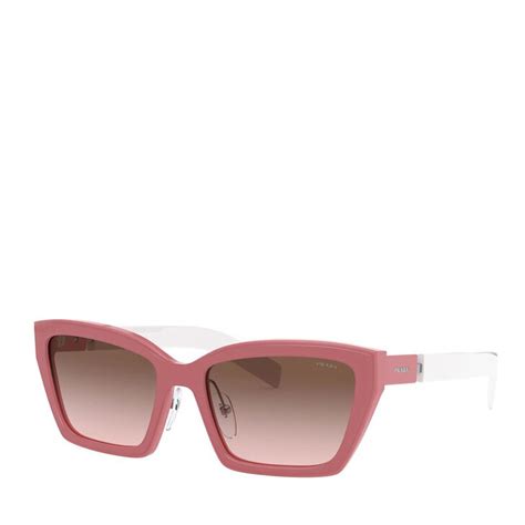 prada catwalk sunglasses pink